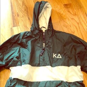 Kappa Delta Forest Green Rain Jacket